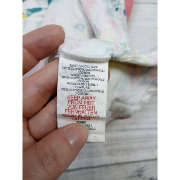 9/10 Mini Boden Floral Skort - Picture 10 of 10